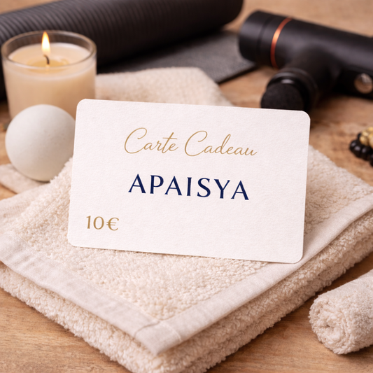Carte Cadeau Apaisya – Offrez un Moment de Détente